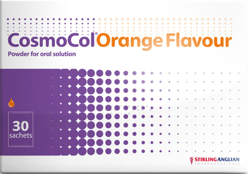 COSMOCOL powder for oral solution sachets orange 13.125g/46.6mg/350.7mg/178.5mg  30