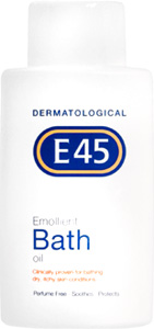 E45 emollient bath oil 500ml