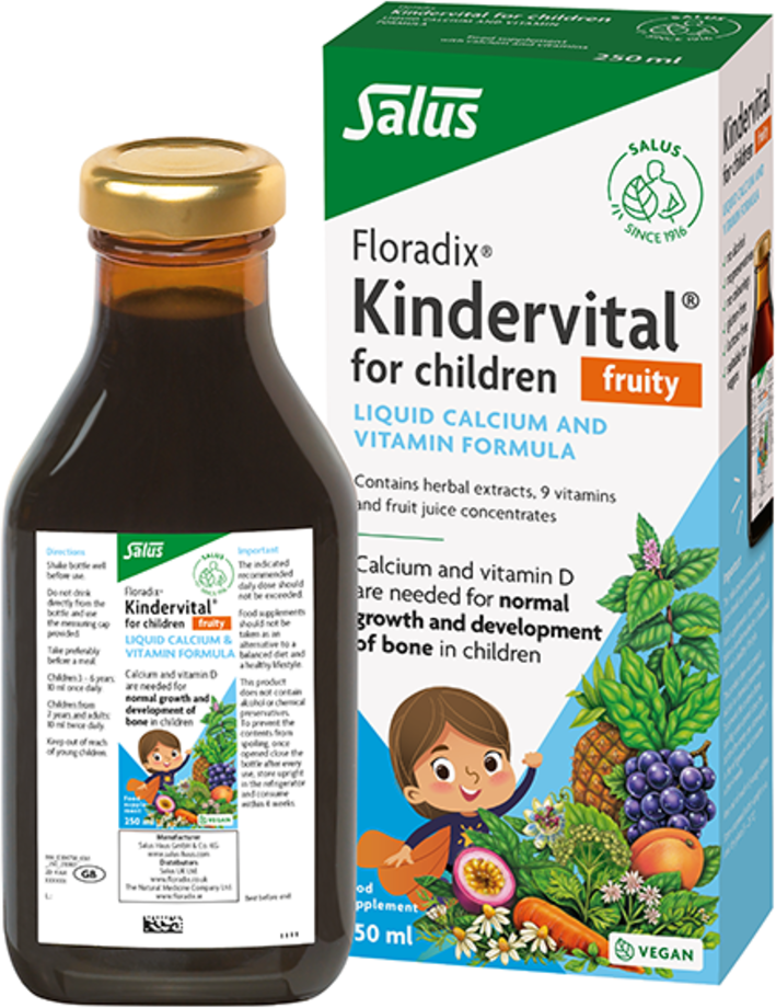 FLORADIX kindervital for children fruity 250ml