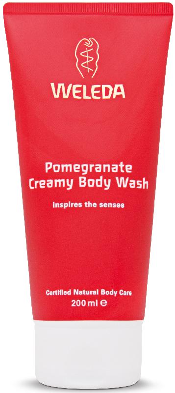 WELEDA body care creamy body wash pomegranate 200ml