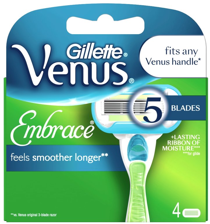 GILLETTE razors, blades & trimmers venus embrace razor blades  4