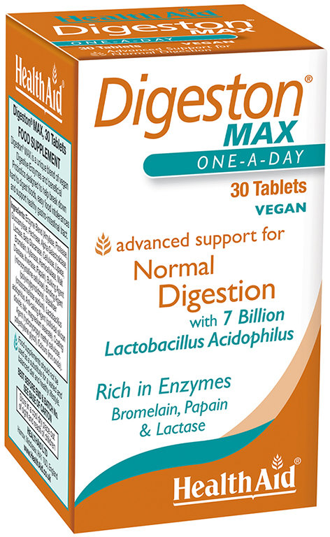 HEALTHAID lifestyle range tablets digeston max  30