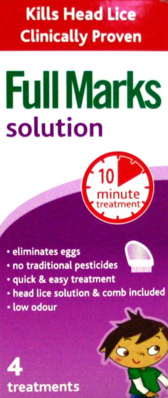 FULL MARKS solution with comb / 200ml