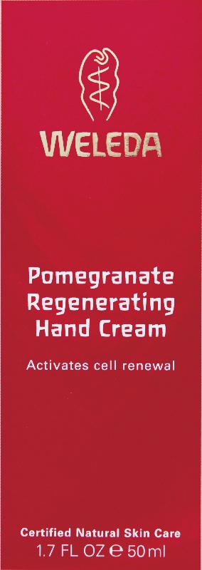 WELEDA body care hand cream pomegranate regenerating 50ml