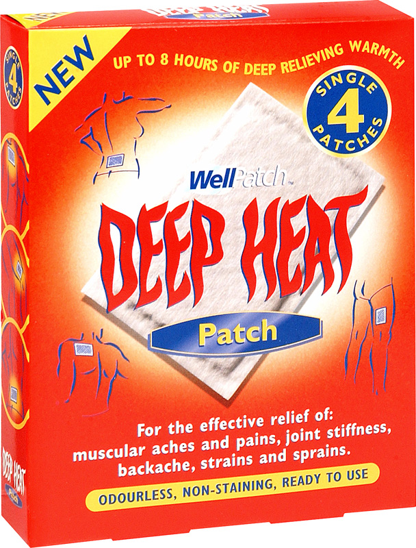 DEEP HEAT pain relief heat patches  4