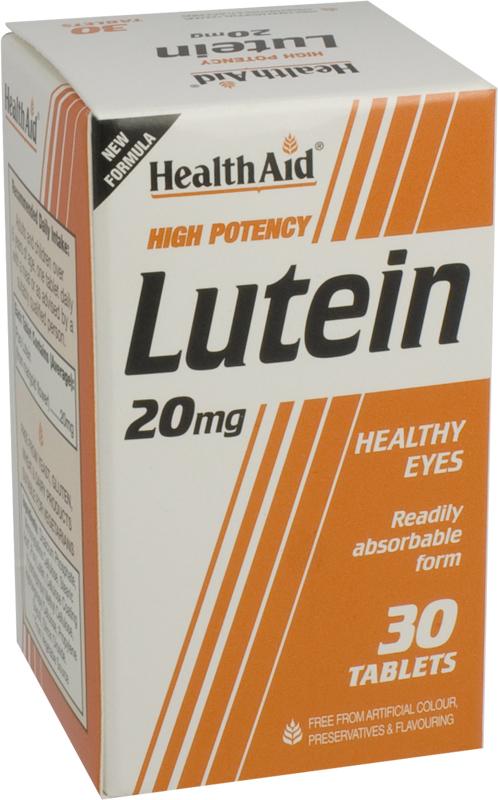 HEALTHAID lifestyle range tablets lutein  30
