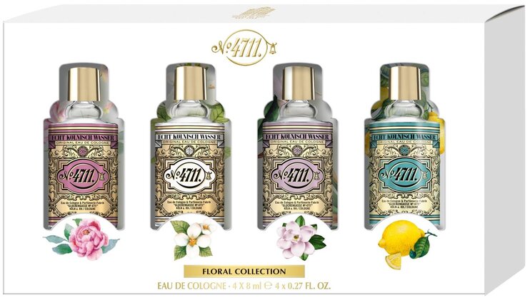 4711 eau de cologne floral mini set 4 x 8ml