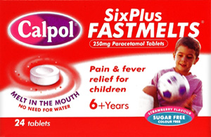 CALPOL fast melts 6+ tablets 250mg  24