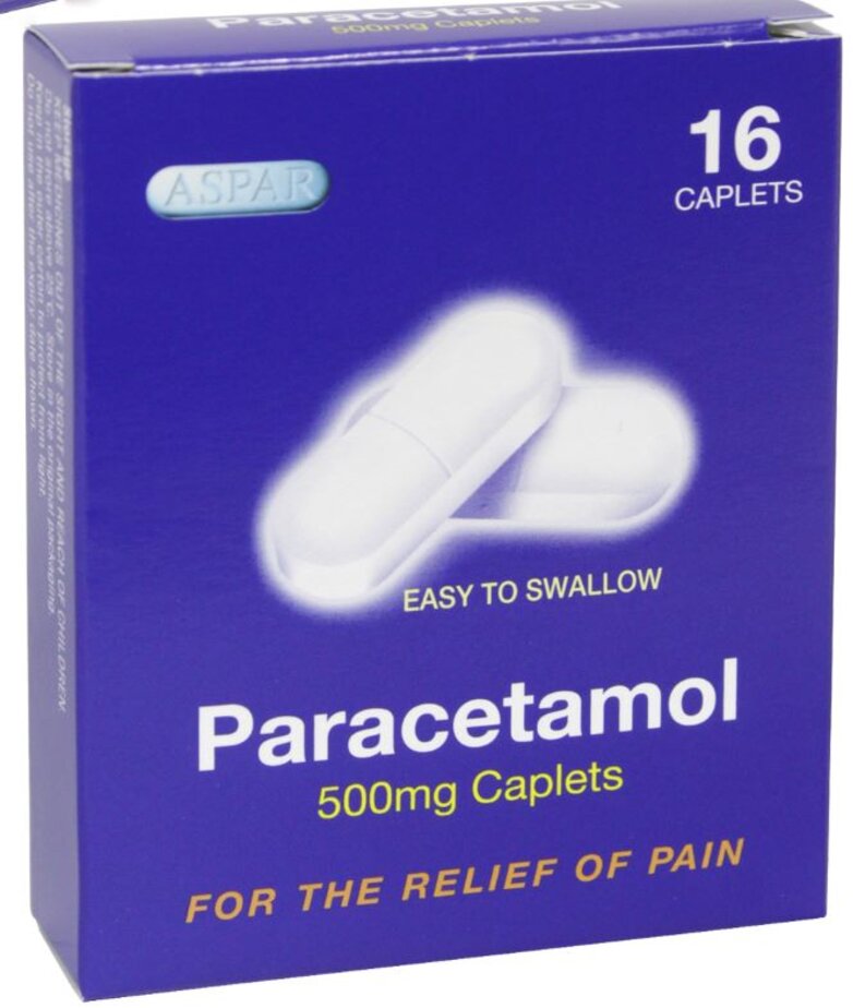 Paracetamol caplets 500mg  16