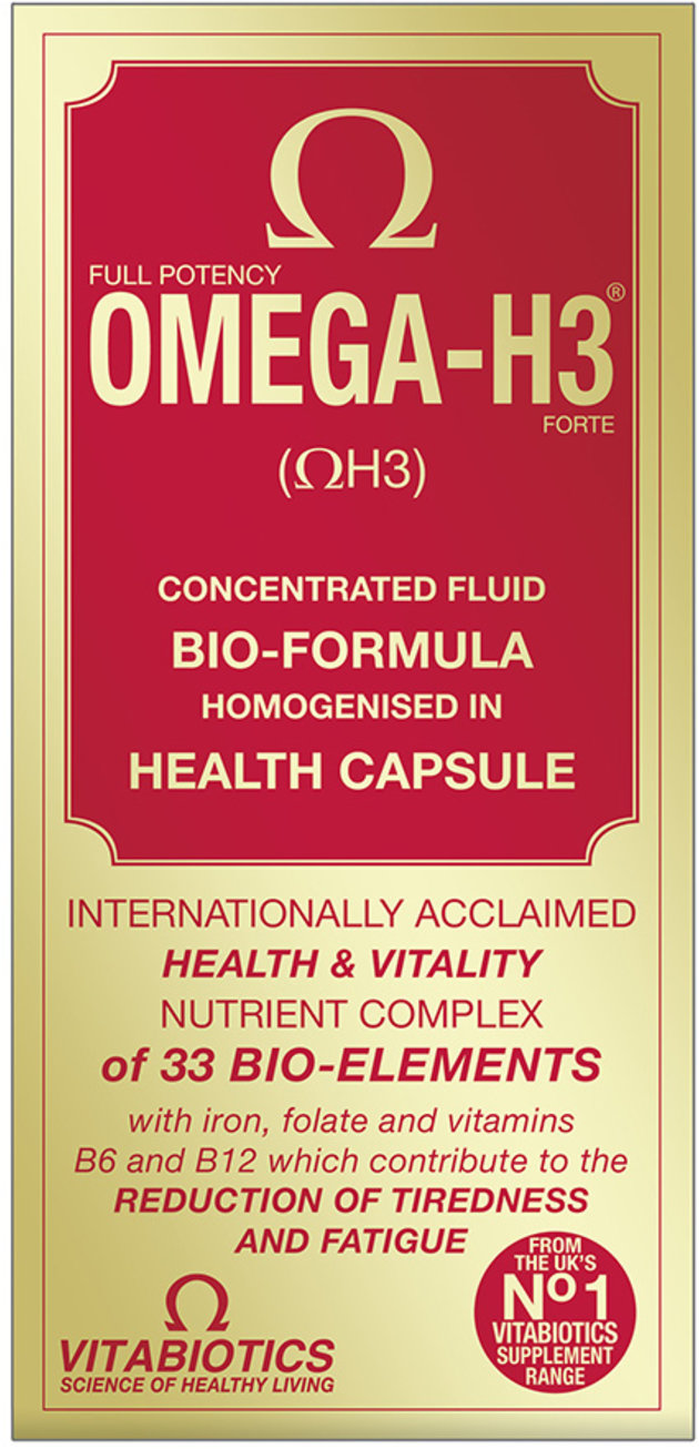OMEGA-H3 multivitamin & mineral capsules  30