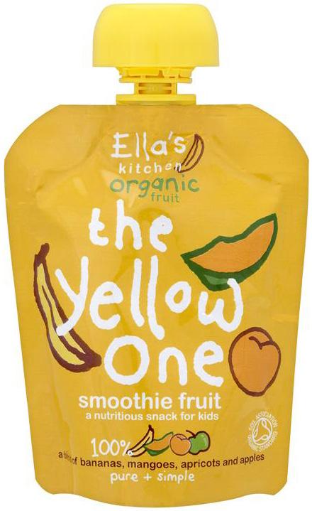 ELLA'S KITCHEN 100% organic smoothie fruit the yellow one 90g