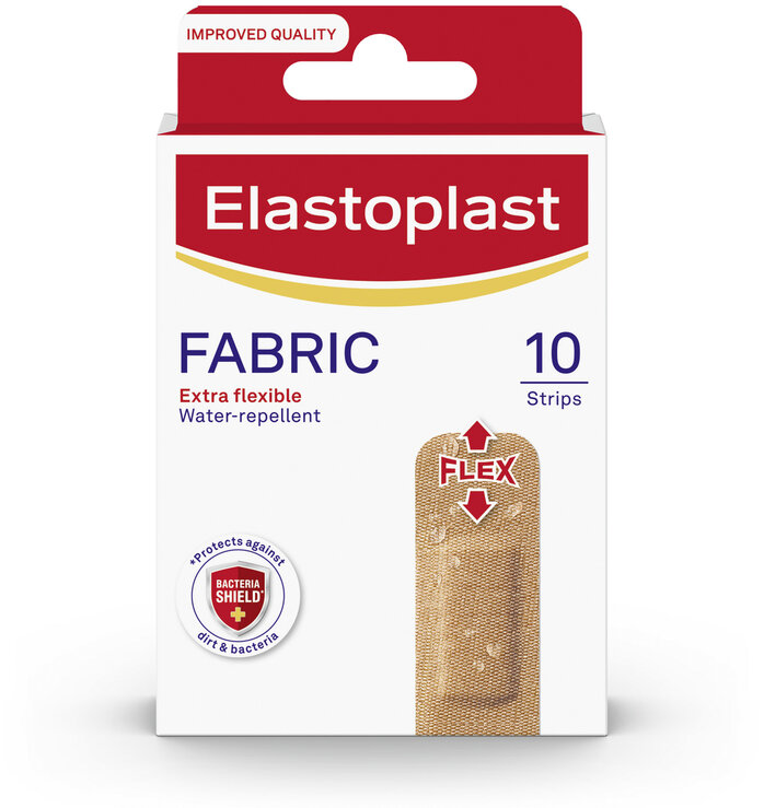 ELASTOPLAST plasters fabric strips assorted 10