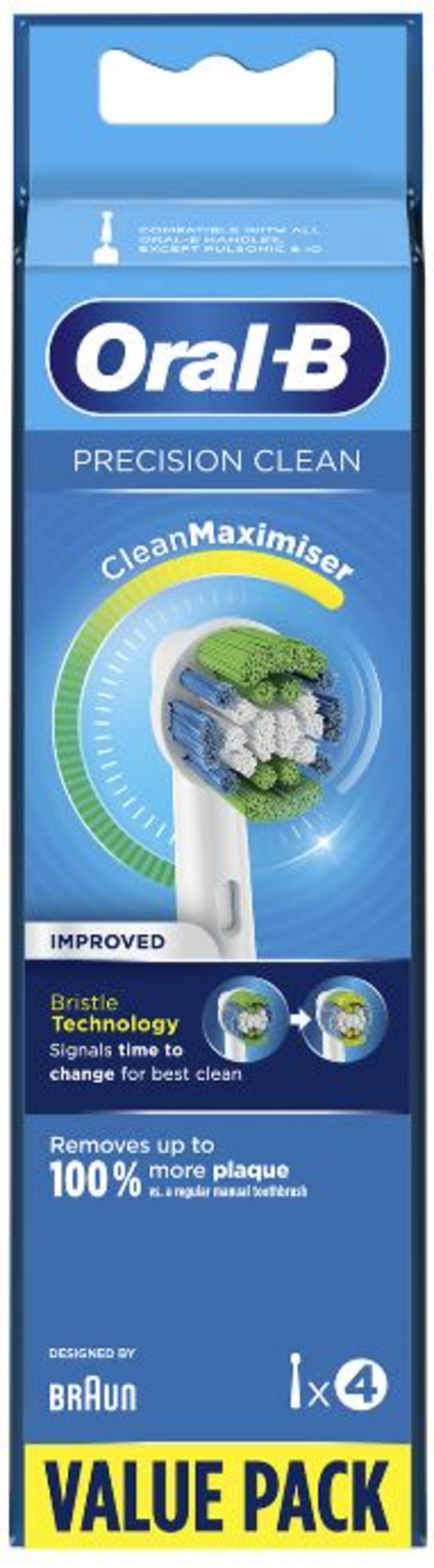 ORAL-B toothbrush replacement heads clean power  4