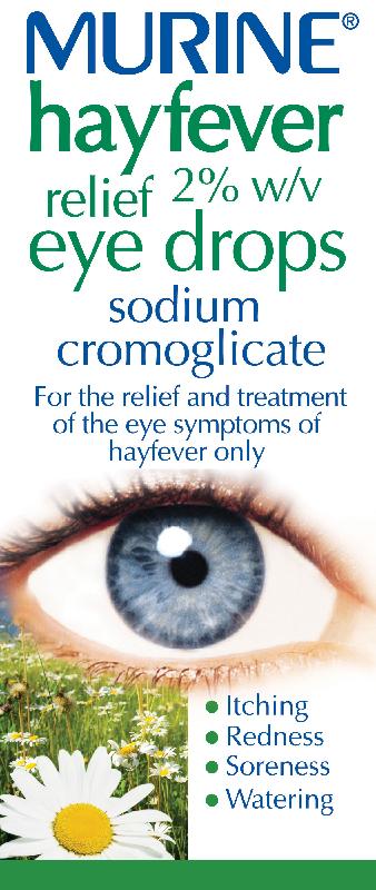 MURINE hayfever relief eye drops 2% w/v 10ml