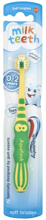AQUAFRESH toothbrushes childrens milk teeth