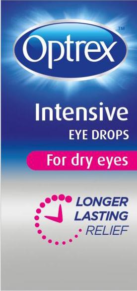 OPTREX eye drops intensive for dry eyes 10ml