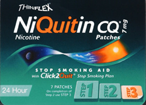 NIQUITIN patches original 7mg  7