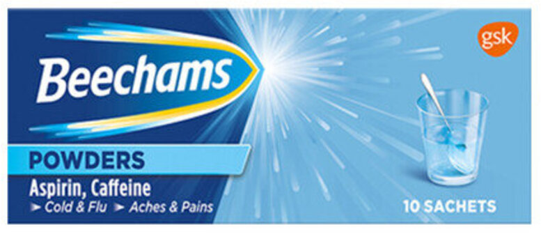 BEECHAMS oral powder sachets 600mg/50mg  10
