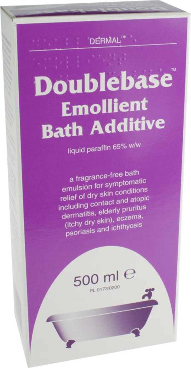 DOUBLEBASE emollient bath additive 65% w/w 500ml