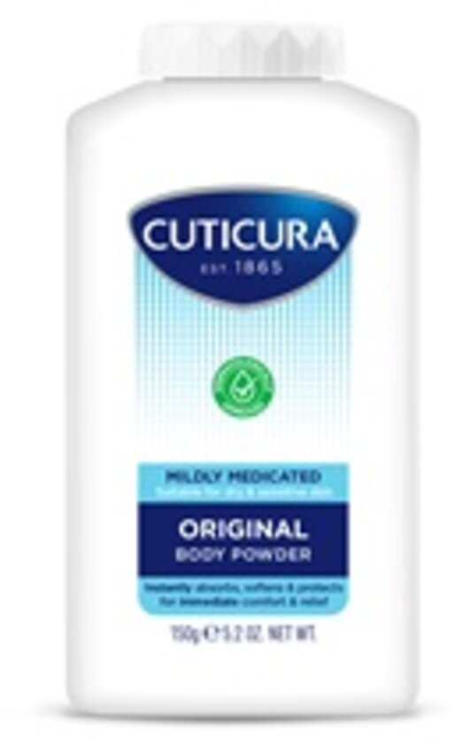 CUTICURA talcum powder mildly medicated 150g