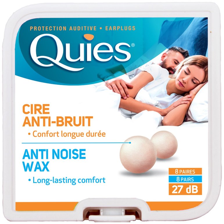 QUIES earplugs wax & cotton  16