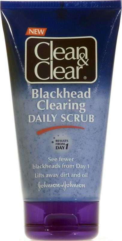 CLEAN & CLEAR facial scrub blackhead scrub 145ml