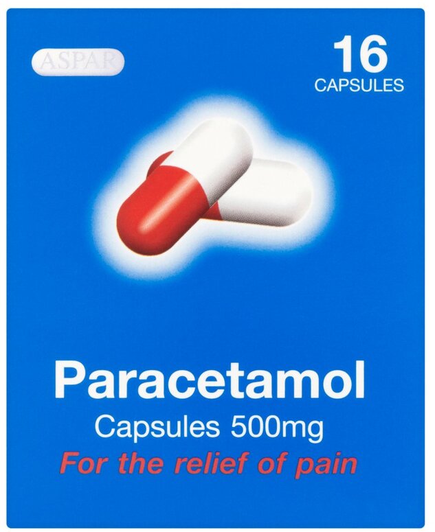 Paracetamol capsules 500mg  16