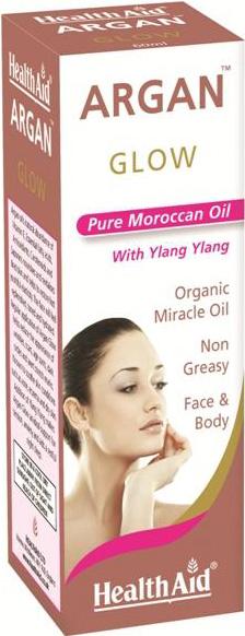 HEALTHAID body care massage oils argan glow 60ml