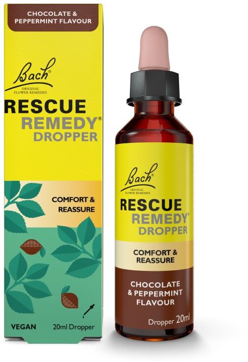 RESCUE REMEDY chocolate & peppermint dropper 20ml