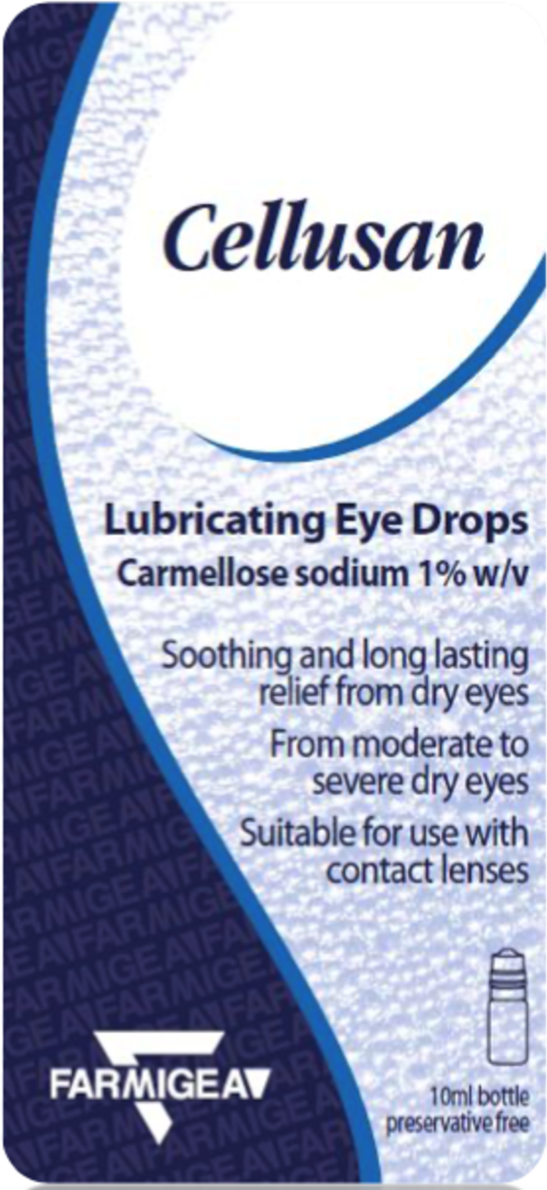 CELLUSAN eye drops p/f 1% 10ml