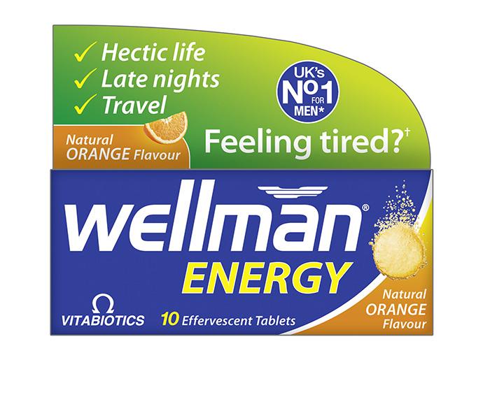 WELLMAN energy tablets orange  10