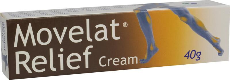 MOVELAT RELIEF cream 0.2% w/w/2% w/w 40g