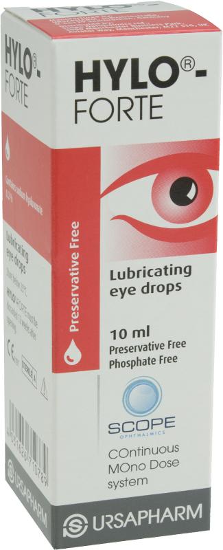 HYLO-FORTE eye drops p/f 0.2% 10ml