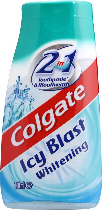 COLGATE toothpaste 2-in-1 liquid icy blast 100ml