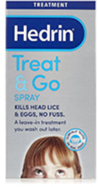 HEDRIN TREAT & GO head lice spray 60ml