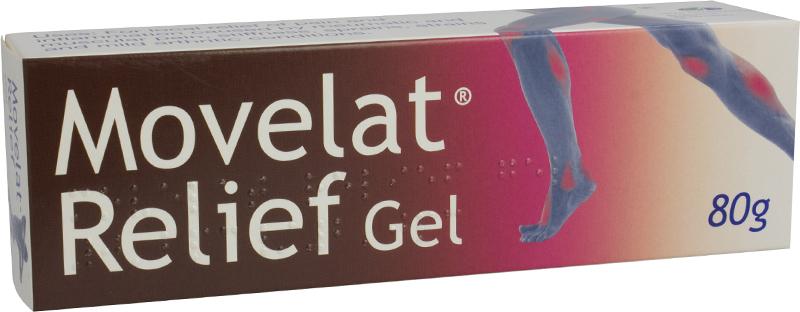 MOVELAT RELIEF gel 0.2% w/w/2% w/w 80g