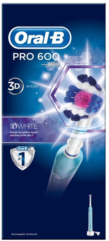 ORAL-B toothbrush electric pro 600 whitening
