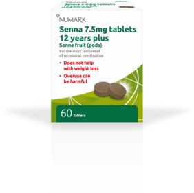 NUMARK OTC medicines senna tablets 7.5mg  60