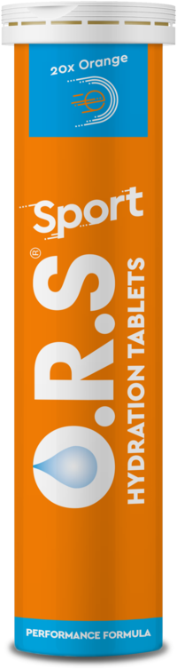 O.R.S. sport hydration tablets orange flavour  20