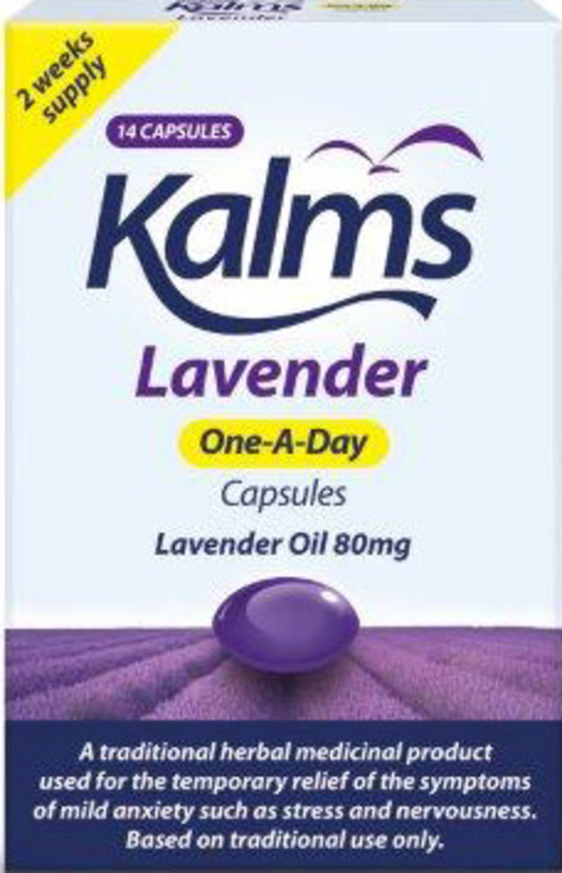 KALMS lavender one-a-day capsules  14