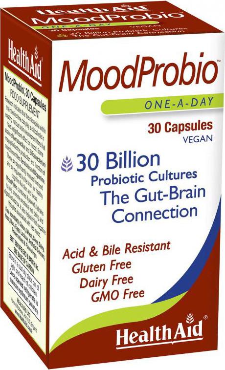 HEALTHAID probiotic capsules moodprobio  30
