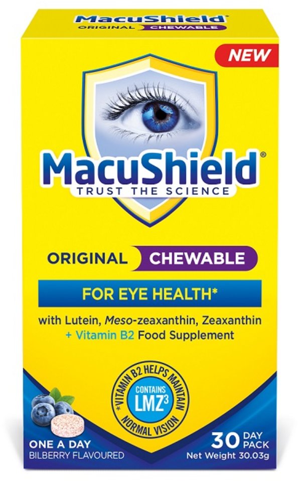 MACUSHIELD original chewable tablets  30
