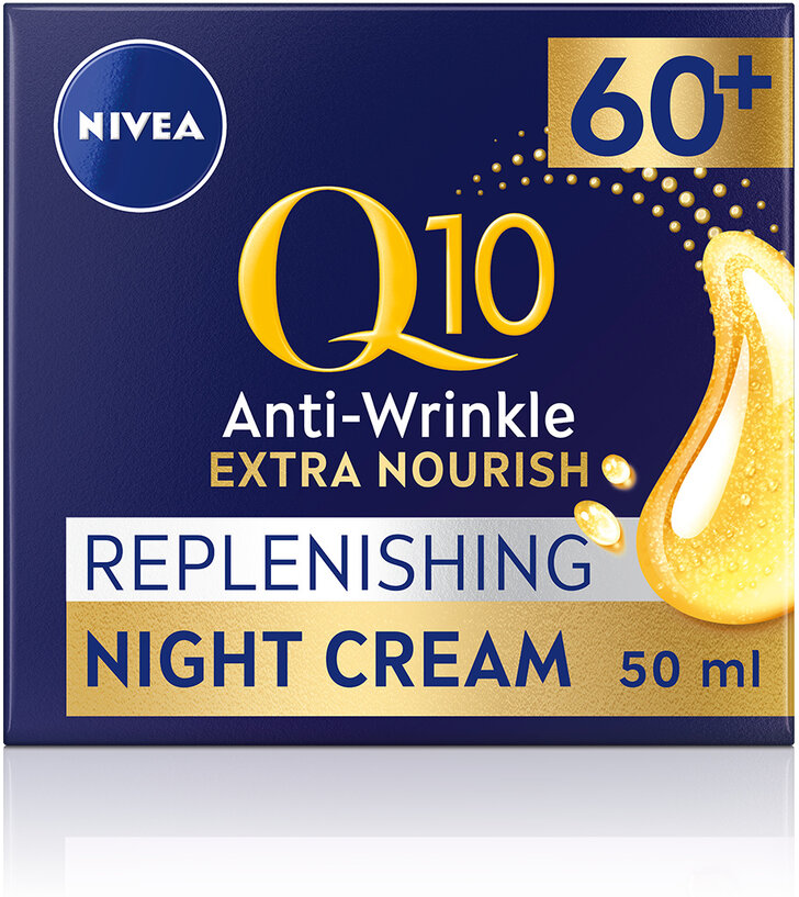 NIVEA VISAGE Q10 power 60+ night cream 50ml