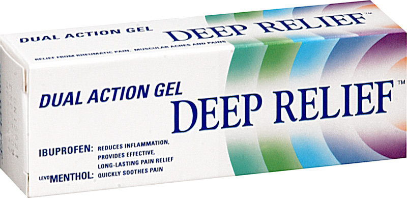 DEEP RELIEF pain relief gel 5% w/w/3% w/w 30g