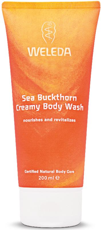 WELEDA body care creamy body wash sea buckthorn 200ml