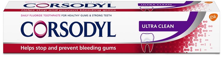 CORSODYL toothpaste daily ultra clean 75ml