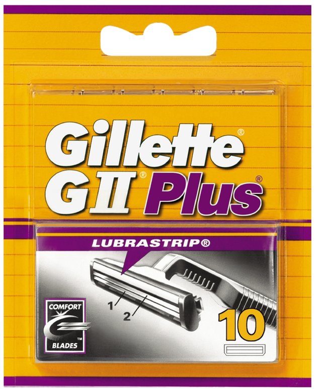 GILLETTE razors, blades & trimmers G2 plus razor blades  10