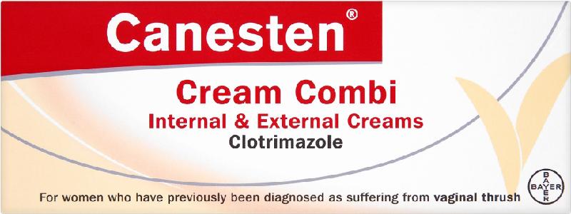 CANESTEN CREAM COMBI cream internal/external 2%/10% 5g+10g