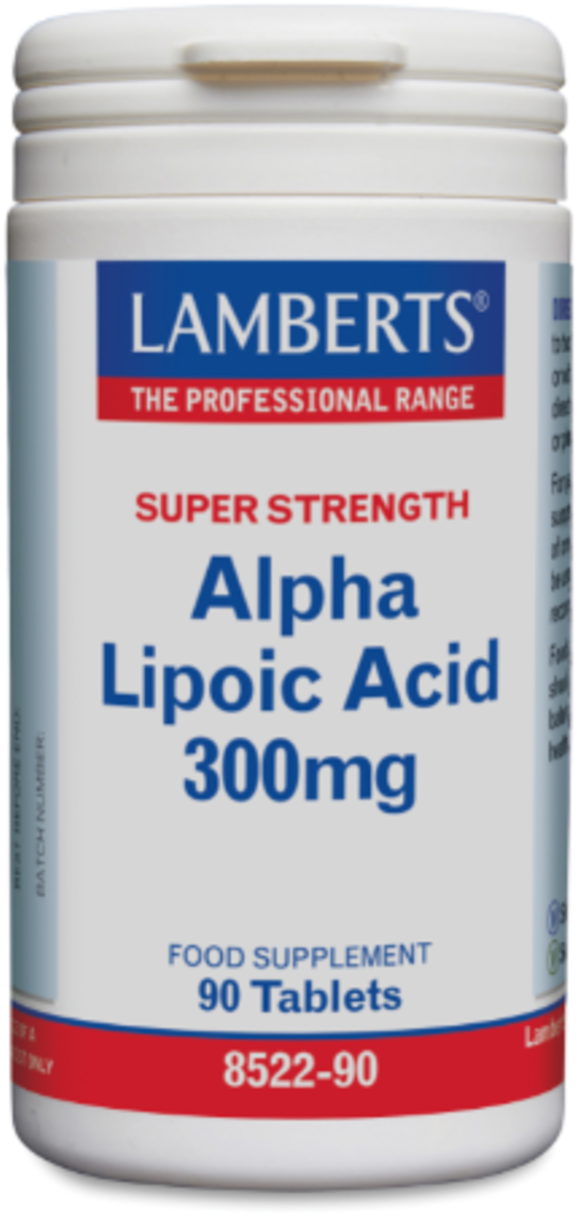 LAMBERTS nutrients tablets alpha lipoic acid 300mg  90