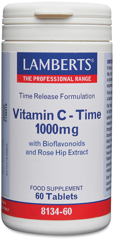 LAMBERTS vitamins tablets vitamin C & bioflavonoids t/r 1000mg  60